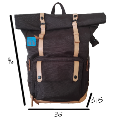 40L "The Scout" Grohl-Top Backpack (with camera inserts)