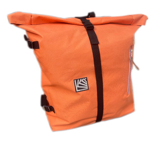 Corner Store Backpack - in Orange